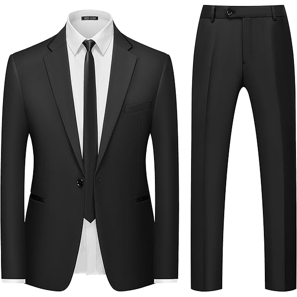 Maiyifu-GJ Trajes Vintage De Piezas Para Hombre, Color Liso