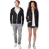 Alternative Men's Hoodie, Eco Zip Up Camo Triblend Jersey Hooded Sweatshirt