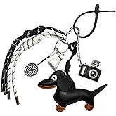 HOHOPEACH Designer Rope Bag Charms for Handbag Y2k Accessories Purse Charm Hanging Ornament Backpack Charm