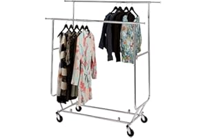 SSWBASICS Clothing Rack - 2-Rail Folding
