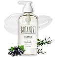 BOTANIST Hydrating Body Wash for Sensitive & Dry Skin Women & Men, Organic & Natural Cleanser Gel with Shea Butter & Coconut Oil from Japan, Sulfate, Paraben & Dye Free, Cassis& Leaf Green, 16.5 Fl Oz