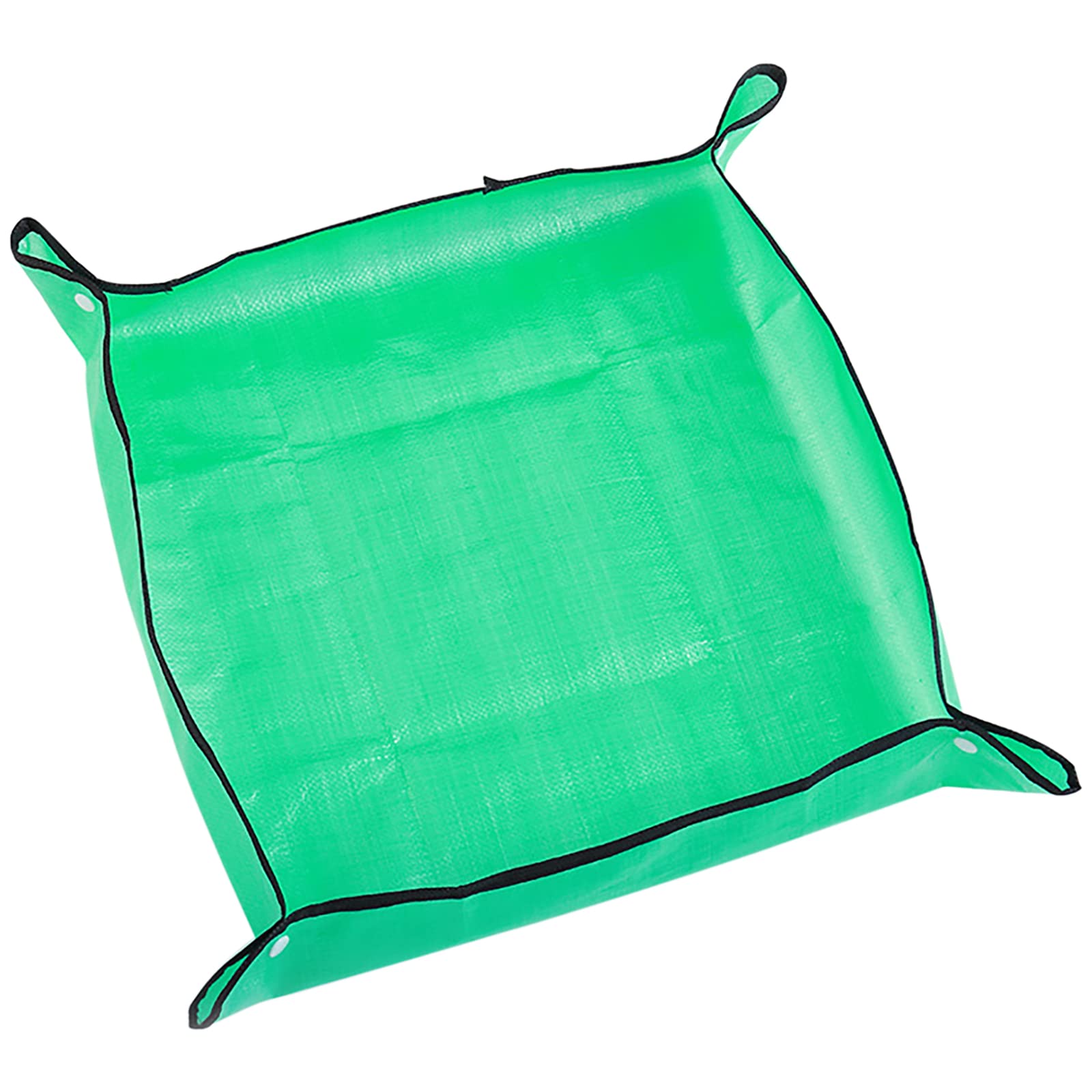 Skyzone Waterproof Foldable Plant Repotting Mat - 1x1m Gardening Transplant Mat for Indoor/Outdoor Use, Succulent Potting Mat with Soil Catcher, Portable Gardening Tool for Plant Care
