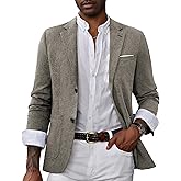 PJ PAUL JONES Mens Casual Sport Coat Blazer Two Buttons Lightweight Business Jackets