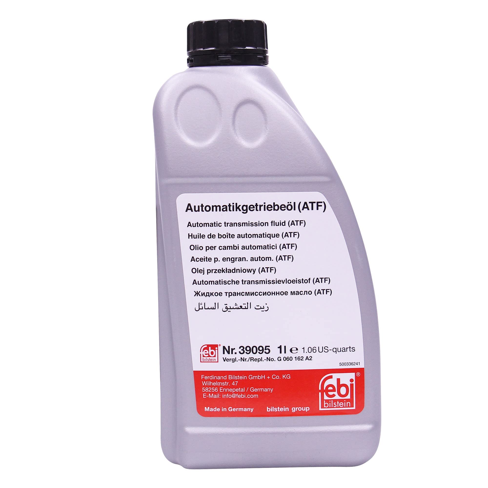 febi bilstein 39095 Automatic Transmission Fluid (ATF), pack of one