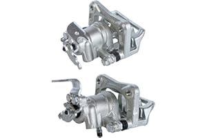 AUTO SHACK AutoShack Rear Brake Calipers Assembly Pair Set of 2 Driver and Passenger Side Replacement for 2008 2009 2010 2011 2012 Honda Accord 2009-2012 2013 2014 Acura TSX 2.4L 3.5L V6 FWD BC30298PR