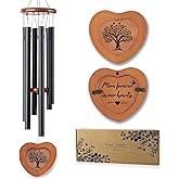 Memorial Wind Chimes for Loss of Mother - 36'' Outside Sympathy Wind Chimes Gifts for Loss of Mom, Windchimes in Memory of Mom Mother, Home Outdoor Garden Porch Patio Decor