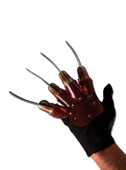 Handschuh mit lahmen Hand Krallen Freddy Krueger Kostüm horror