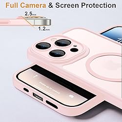 ROYBENS for iPhone 15 Matte Clear Case Compatible