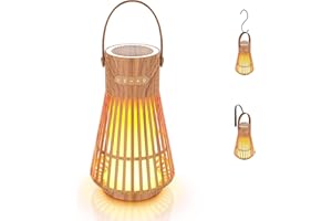 Blonbar Outdoor Bluetooth Speaker with Torch Atmosphere,Wireless Portable Speaker Lanterns,Portable Stereo Speaker with Wall Mount/Stake/Hook,Waterproof Wireless Speakers for Patio/Party/Camping
