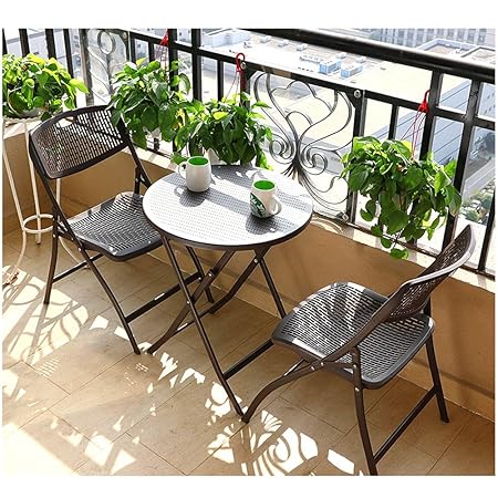 Dore Home Scrivania Pvc Tavolo Da Giardino In Rattan E Sedia