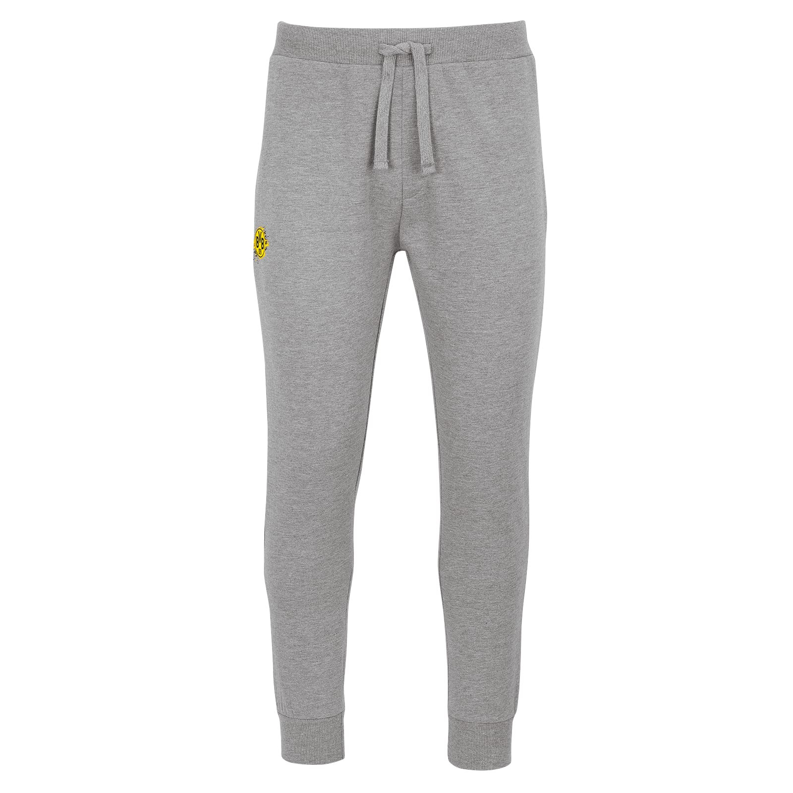 Borussia Dortmund BVB Jogging Pants Logo Grey Size S