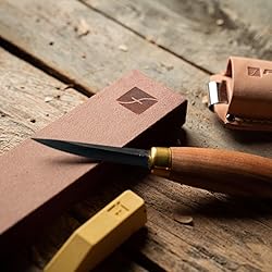 Flexcut PW14 Knife Strop, with 1 Ounce Bar of