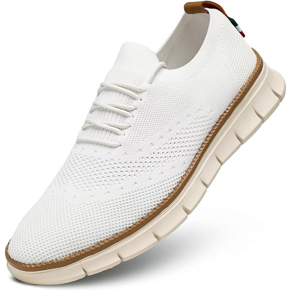 Amazon.com | Men's Leather Walking Shoes, Workwear Vintage Old