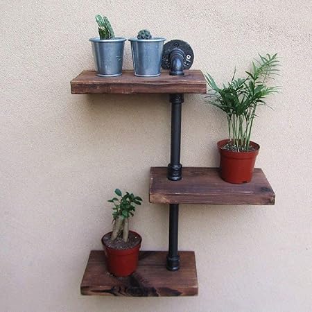 Homezone Vintage Shabby Chic Wandmontage 3 Ebenen Rustikale