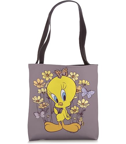 Amazon.com: Looney Tunes Tweety Bird Tote Bag : Clothing, Shoes