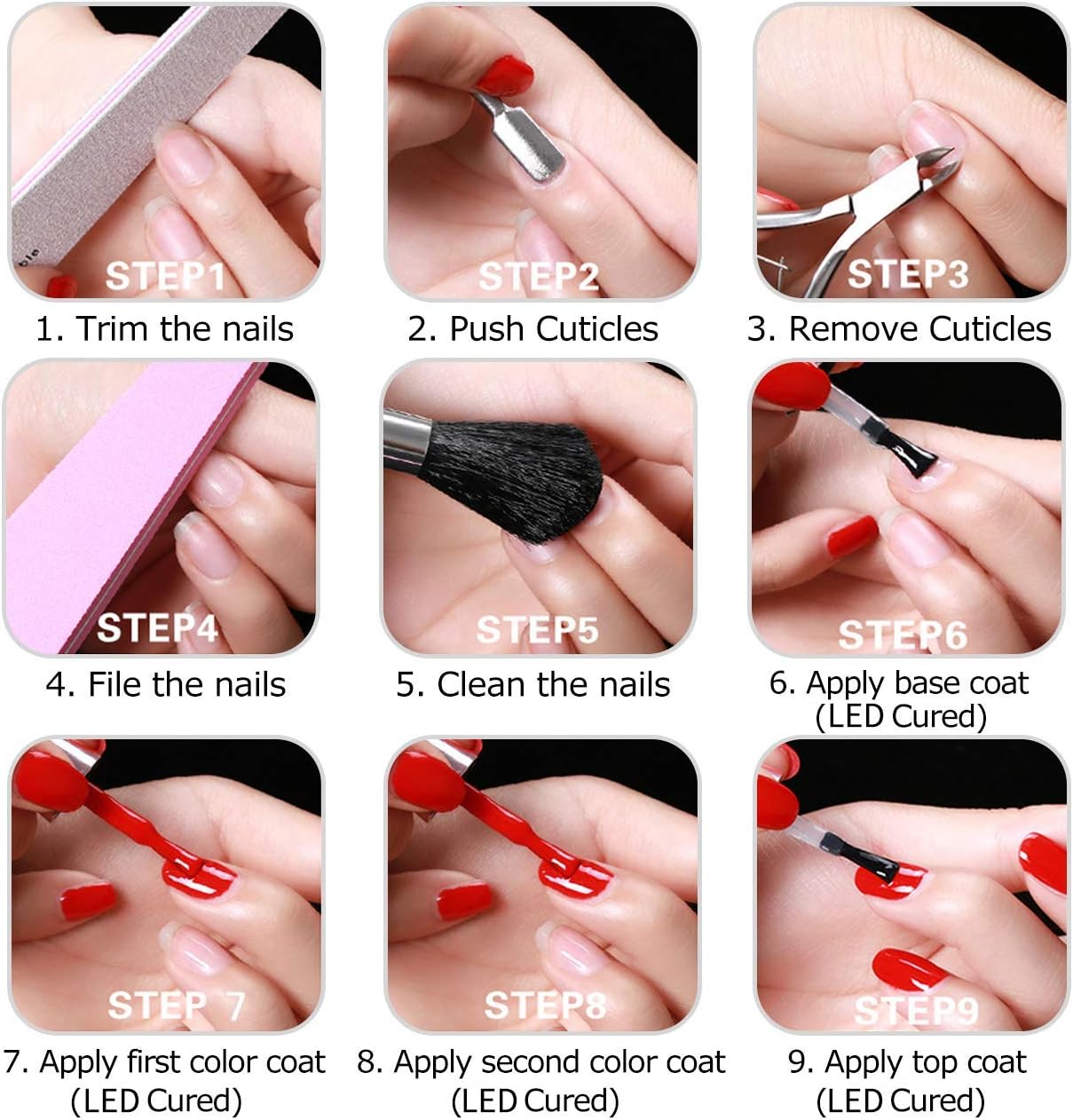 Beetles Gel Polish Set, Pumpkin Spice Yellow Gel Nail Polish Red Orange Glitter Nail Polish Kit Soak Off Nail Lamp Cured, 7.3ml Each Bottle for Nail Art: Arts, Crafts & Sewing