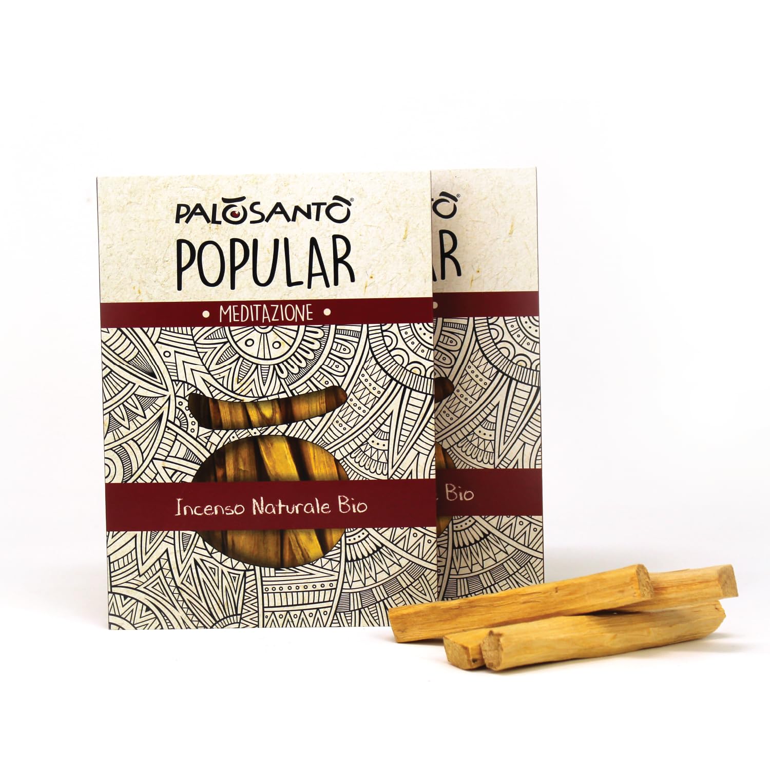 PALOSANTO - Palo Santo Sticks Popular Ayabaca from Peru - 26 Wood Sticks 10cm - Natural Incense for Stress Relief and Meditation - Palo Santo Wood Wild Harvested & Sustainably Sourced