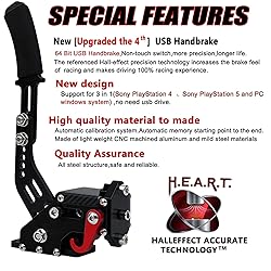 Obokidlyamor 64Bit PC USB Handbrake For 2 IN 1