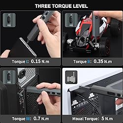 STREBITO Electric Screwdriver 155 in 1 Mini