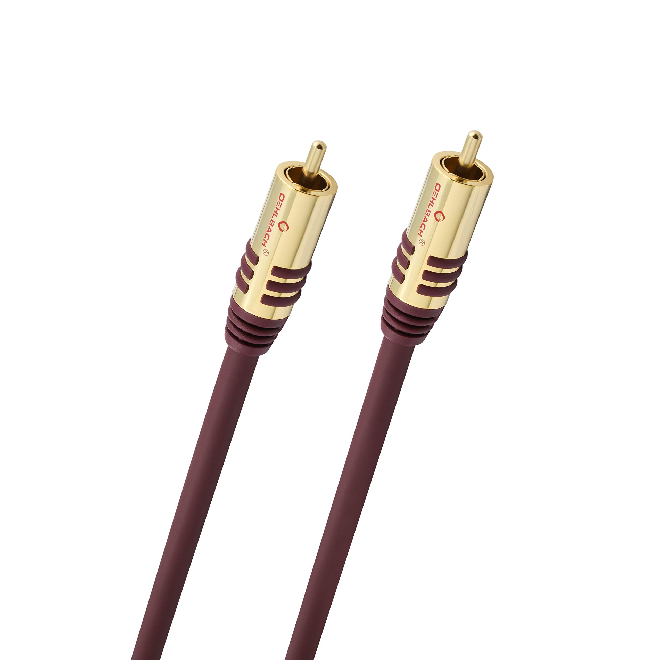 Oehlbach NF - sub-woofer cable Pourpre