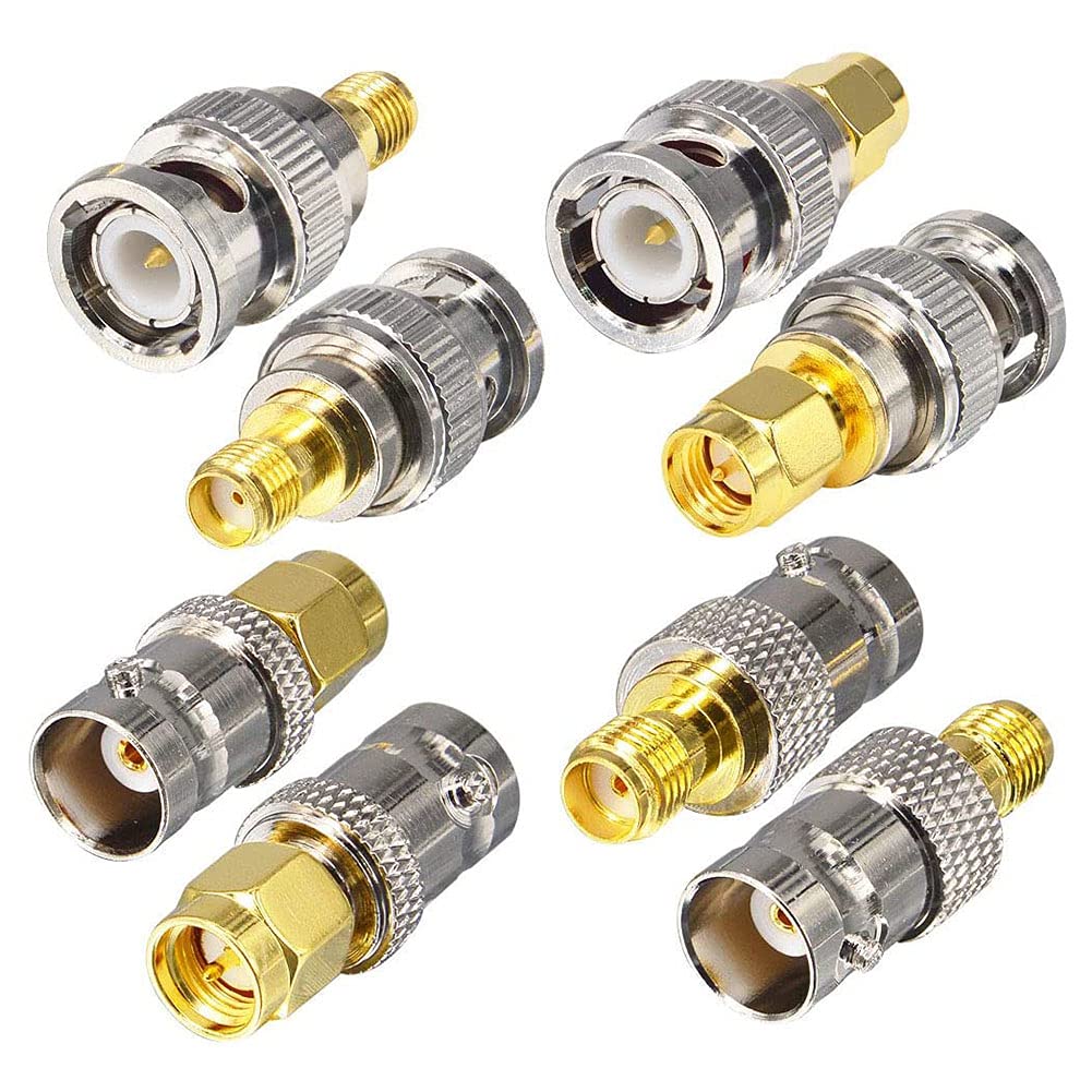 onelinkmore SMA to BNC Kits 2 Set RF Coaxial