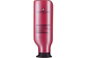 Pureology Smooth Perfection Conditioner - For Frizzy and Color-Treated Hair, Detangles & Controls Frizz, Sulfate-Free & Vegan