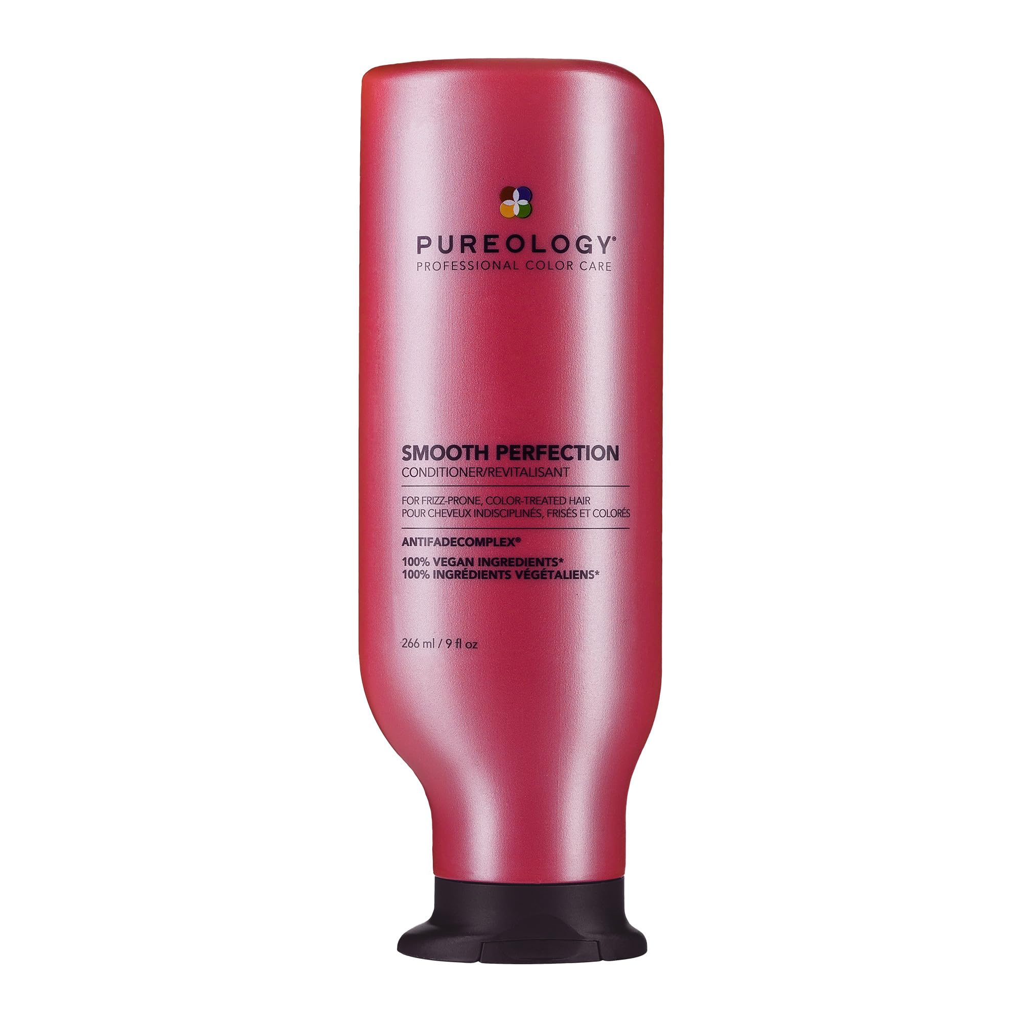 Pureology Smooth Perfection Conditioner - For Frizzy and Color Treated Hair, Detangles & Controls Frizz, Sulfate-Free & Vegan, 9 Fl Oz Image