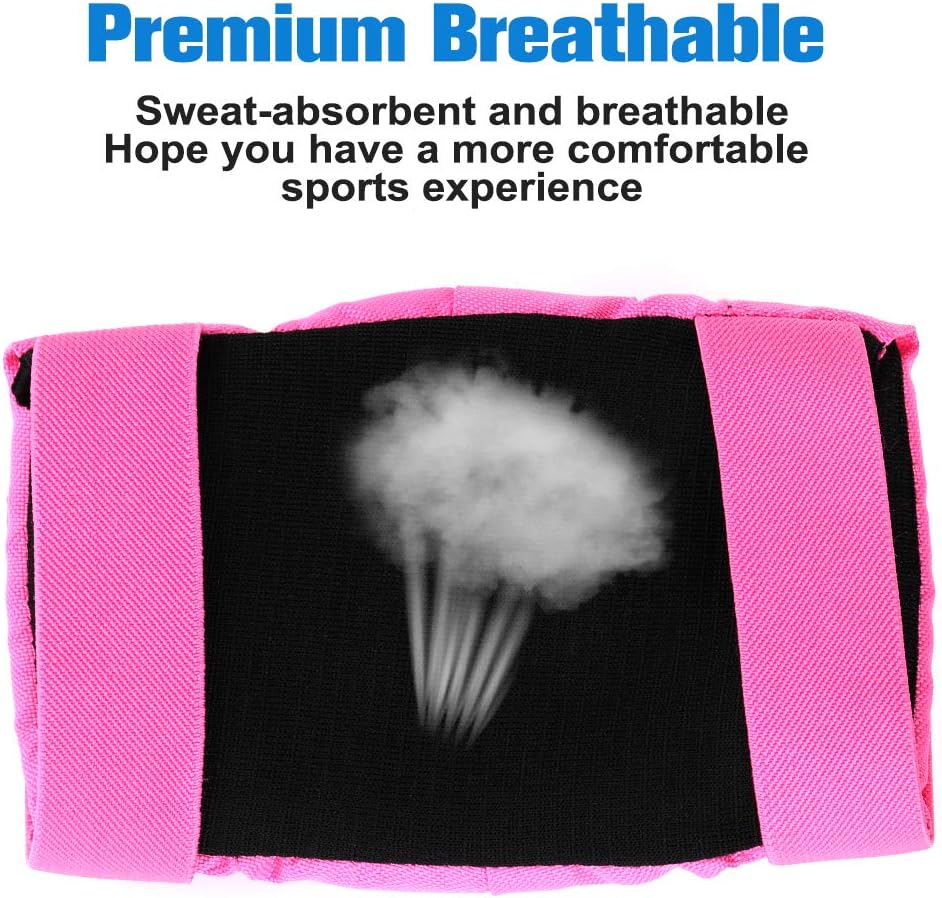 DEKINMAX Knee Pads for Kids & Adult/Youth Protective Gear Set, Knee Pads Elbow Pads with Wrist Guards 3 in 1 for Biking, Skating, and Rollerblading Scooter : Sports & Outdoors