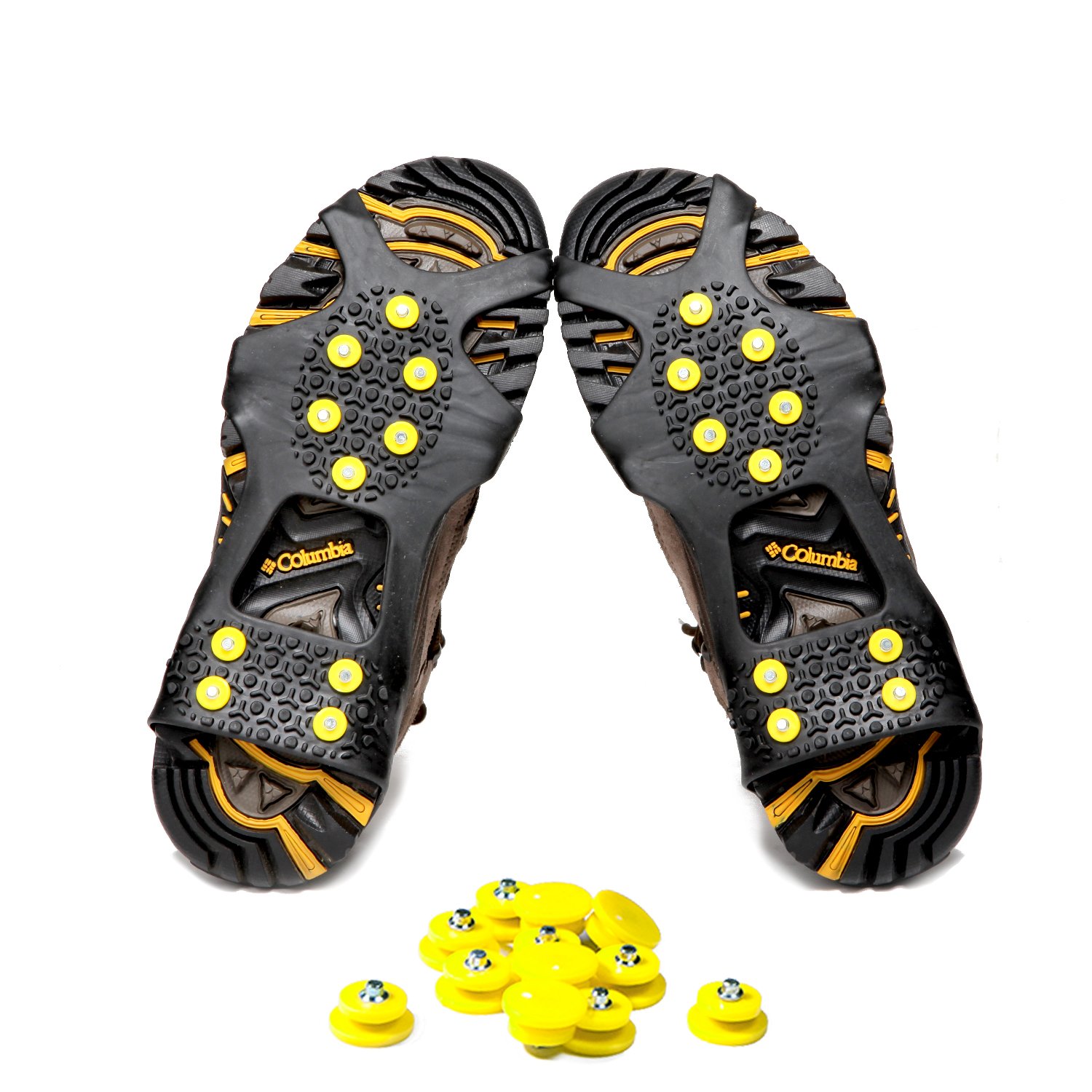 Traction Cleats Ice Cleat Snow Grippers NonSlip Over Shoe/Boot Rubber