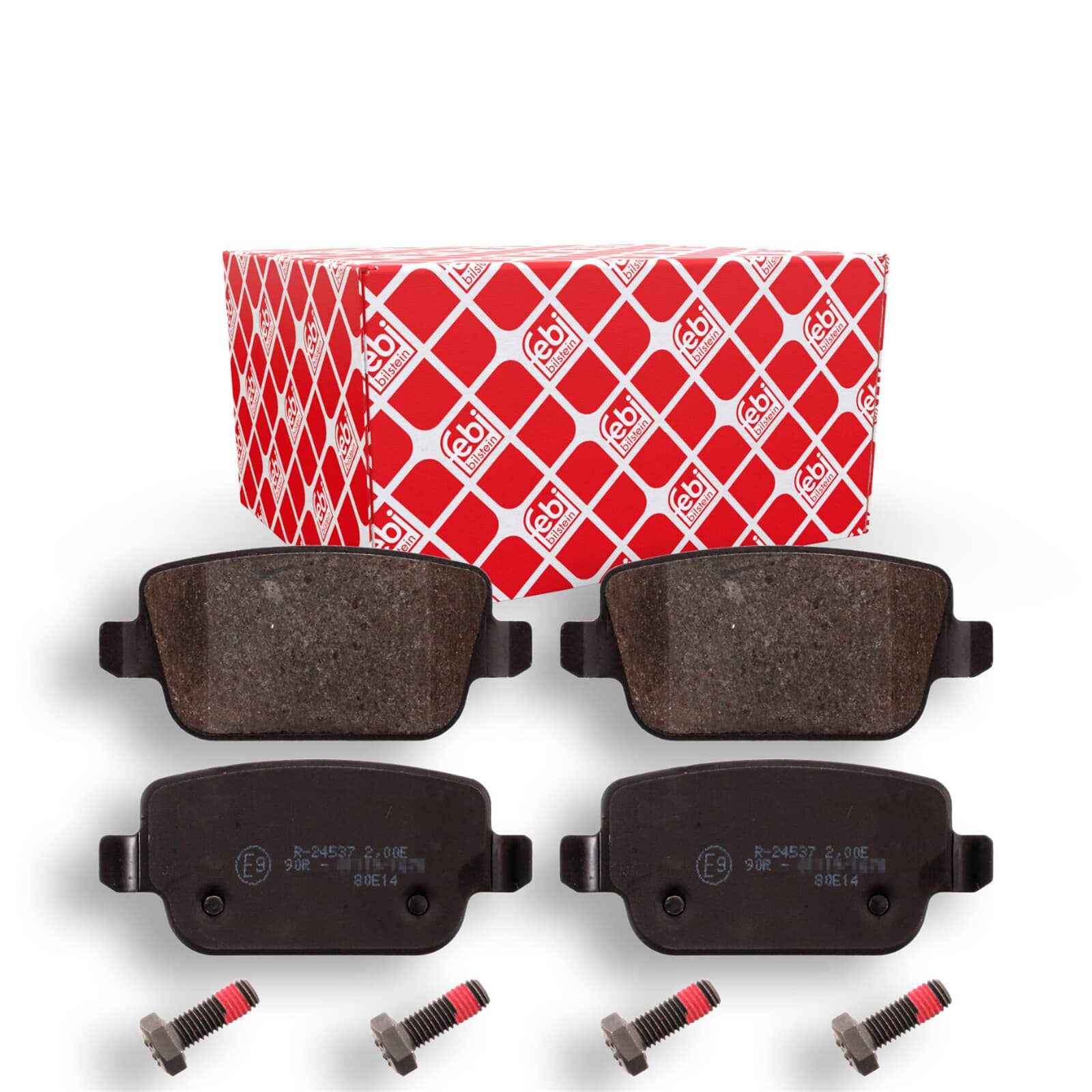 febi bilstein 16642 Brake Pad Set with bolts, 1 unit