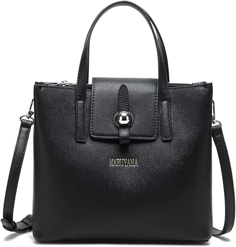 Amazon Maruyama レディースバッグ ショルダーバッグ レディースビジネスバッグ ハンドバッグレディース カバン鞄 大容量通勤バッグ Ms3501 ブラック Maruyama マルヤマ ショルダーバッグ