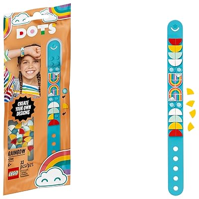LEGO DOTS Rainbow Bracelet 41900 DIY Craft Kit for Kuwait Ubuy