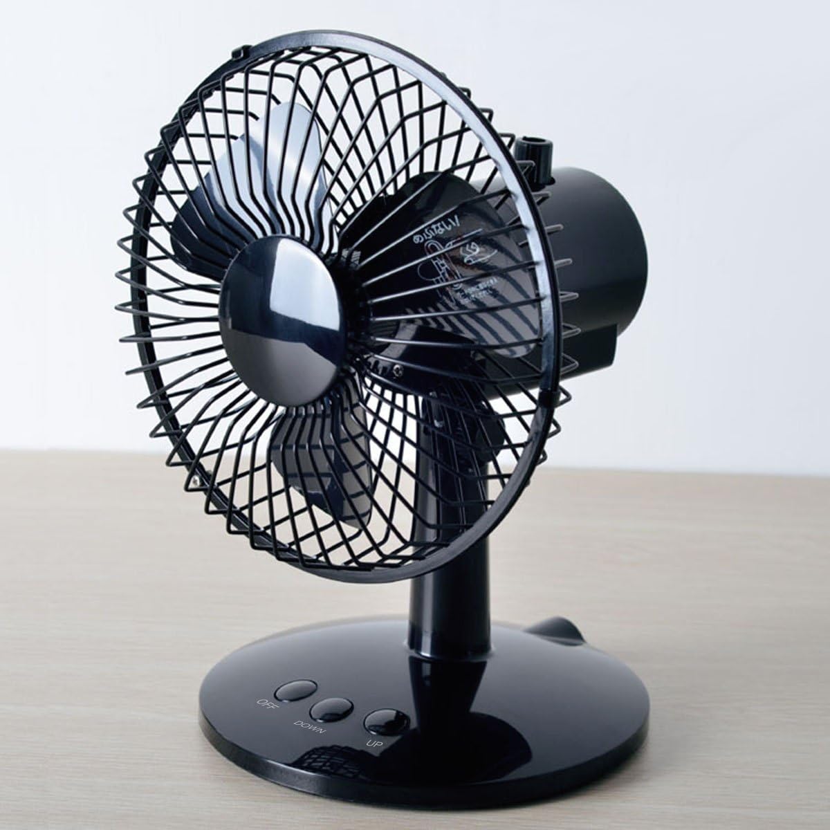 Ventilateur De Table DeKo Stratos B500 Chrome 30 Cm 3 Vitesses Oscillant