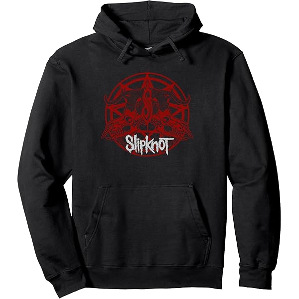 Amazon.com: Slipknot Official Double Goat Pullover Hoodie