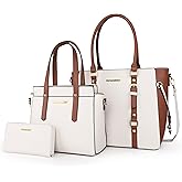 Montana West 3PCS Purses for Women Tote Bag and Wallet Set Shoulder Satchel Handbags