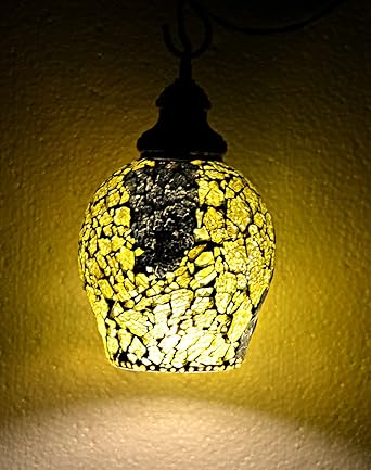 Buy Glass Hanging Lamp For Bedroom Pendant Balcony Ceiling Light