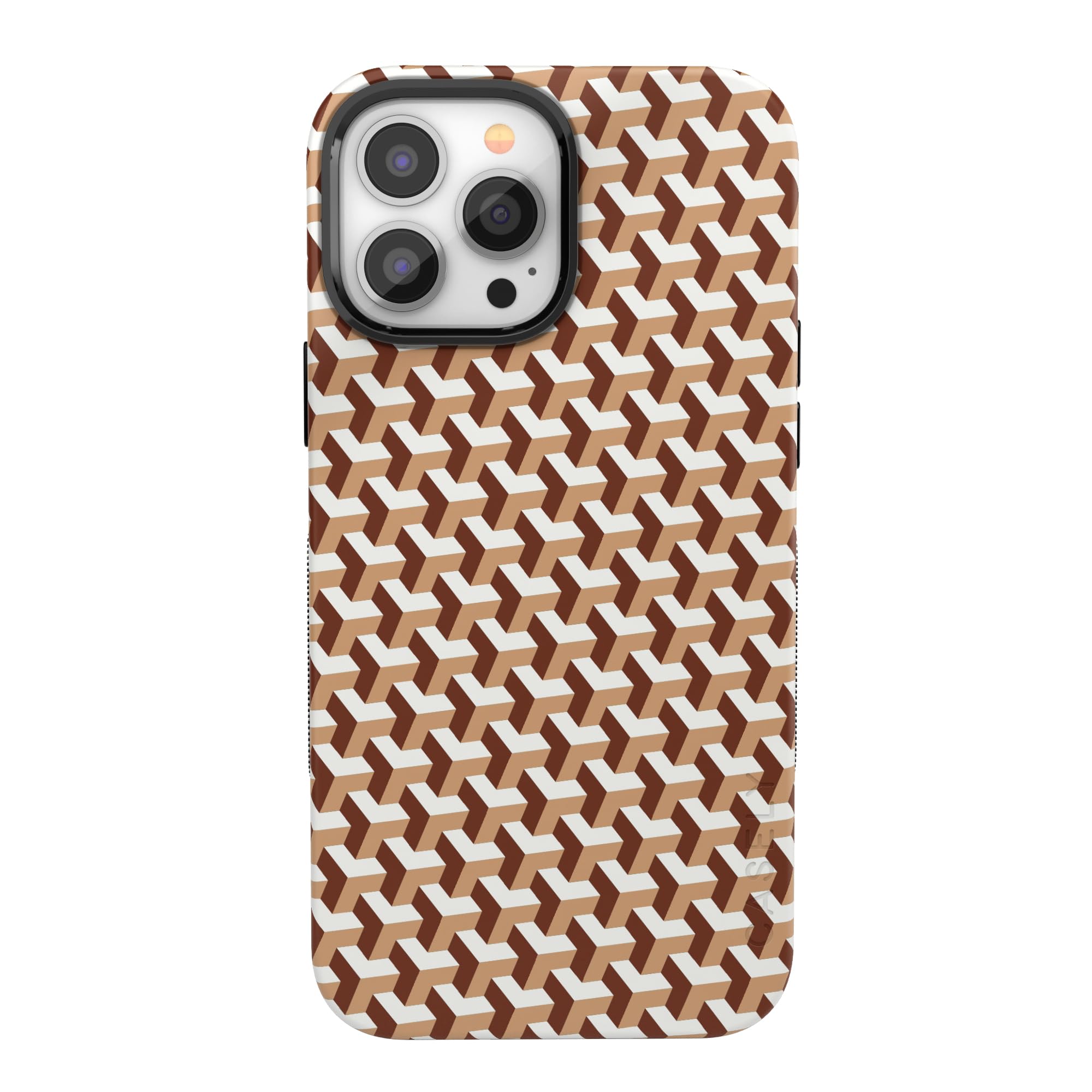 Casely iPhone 13 Pro Max Case | Step It Up | Abstract Geo | Bold Protective Design | Compatible with MagSafe