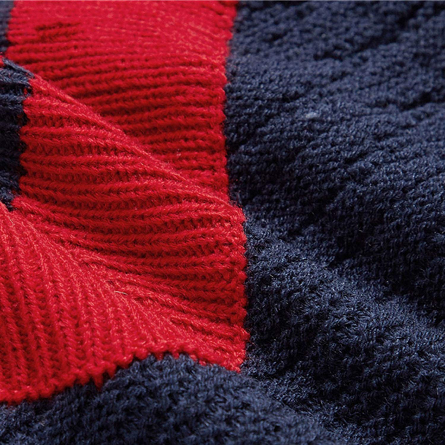 Chevron Pattern Colorblock Jumper 2018 