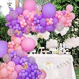 HYKJNBW Pastel Pink Balloons 50 Count 12 Inch Latex Party Decor view 9