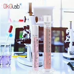4 Pcs Economic Graduated Measuring Cylinder, 4pcs