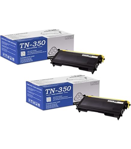 Amazon.com: Brother® TN-350 Black Toner Cartridges, Pack Of 2