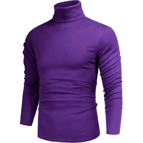 Amazon.com: QWENTMTNTY Mens Mock Turtleneck Long Sleeve Shirts Casual Slim  Fit Turtle Neck Shirt Lightweight Cottton Dress Sweater Big Tall T-Shirts  Black : Sports & Outdoors