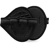 QTF Gym Grips Pads - Neoprene Gloves Gym Palm Protector Weight Lifting Grips Replacement of Workout Gloves Men and Women - Lifting Grip Pads for Weightlifting, Calisthenics.