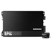 AudioControl EPIC1500 Monoblock Car Audio Subwoofer Amplifier 1500W Class D | Bass boost equalizer, remote control knob, subsonic filter, low pass crossover, built-in protection, pair with The EPICENTER