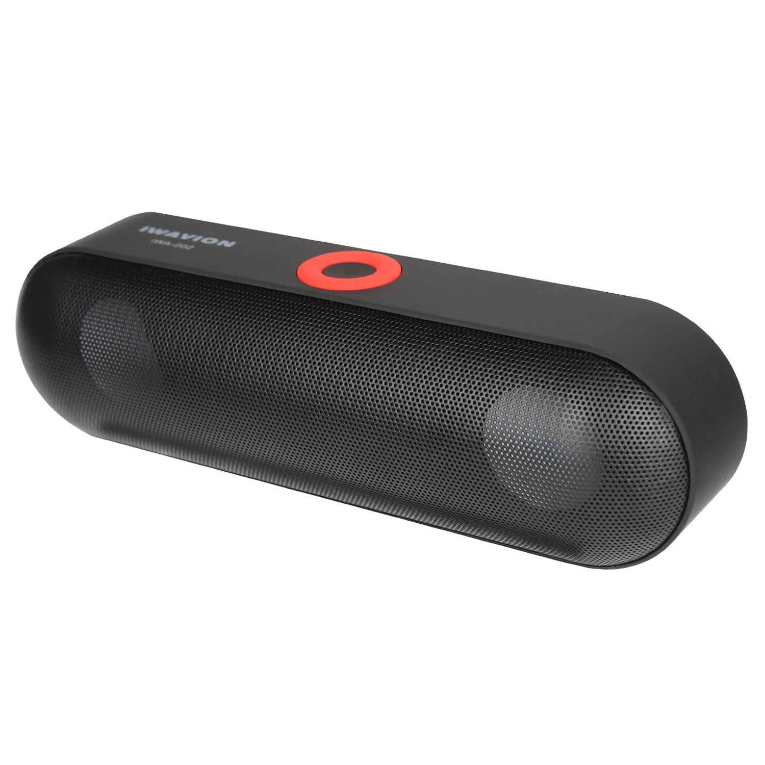 IWAVION Altavoz Bluetooth Portátil inalámbrico con radio FM micrófonoincorporado soporta  mm