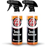 Adam's Iron Remover (16oz, 2 Pack) - Fallout & Iron Remover Spray for Car Detailing Removes Iron Particles in Auto Paint, Wheels, Motorcycle, RV & Boat - Use Before Clay Bar, Wax or Car Wash