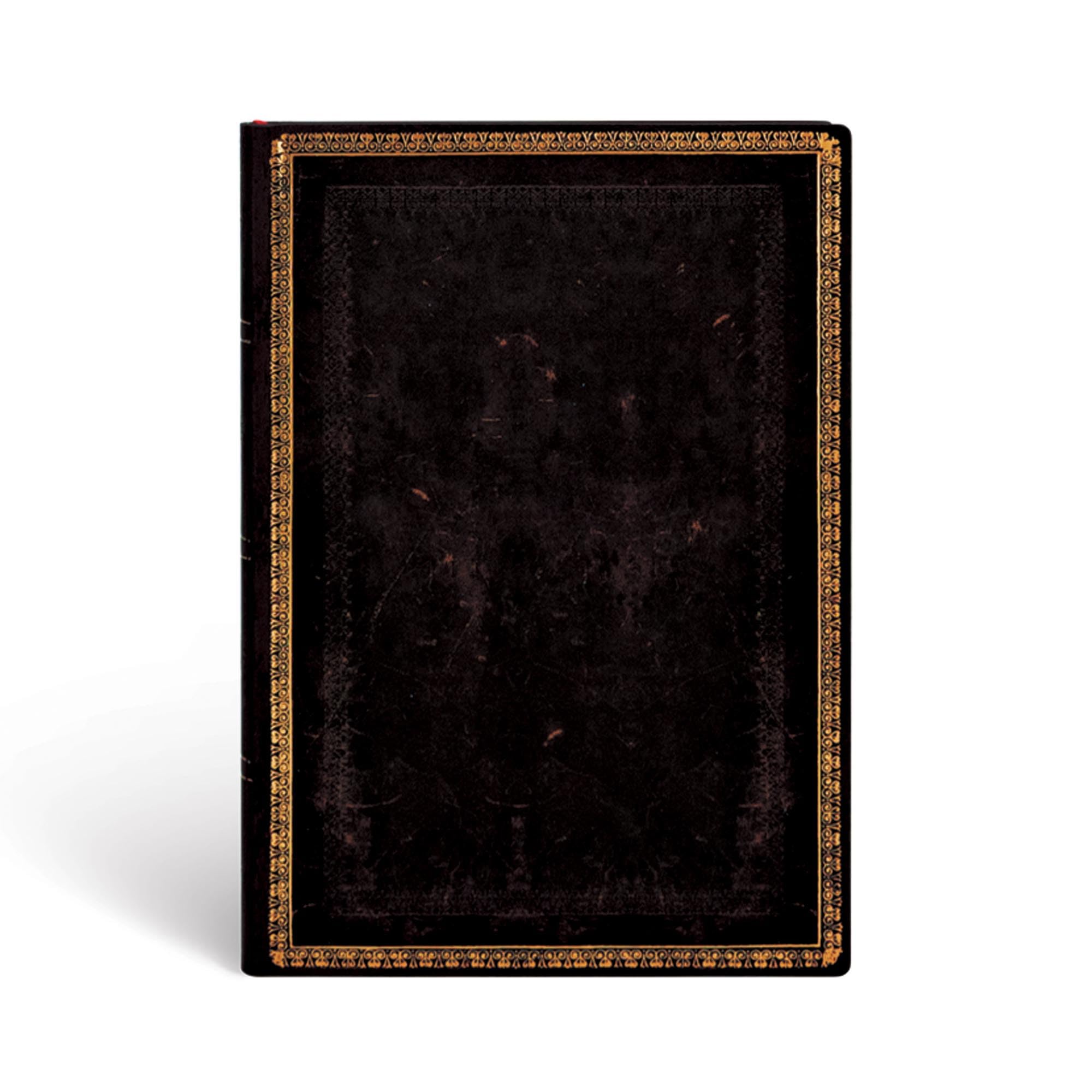 Paperblanks Softcover Flexis Black Moroccan | Lined | Midi (130 × 180 mm), FB4443-7