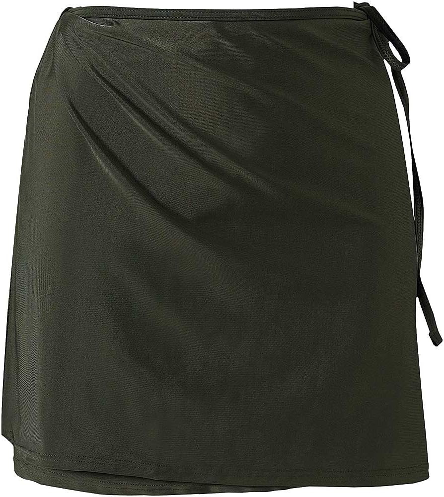 Scuba Women's Mix & Match Plain Swimming Beach Full Wrap Skirt Cover Up UK Seller