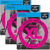 D'Addario Guitar Strings| Electric | 12 string | 3 Pack | EXL150 | Light