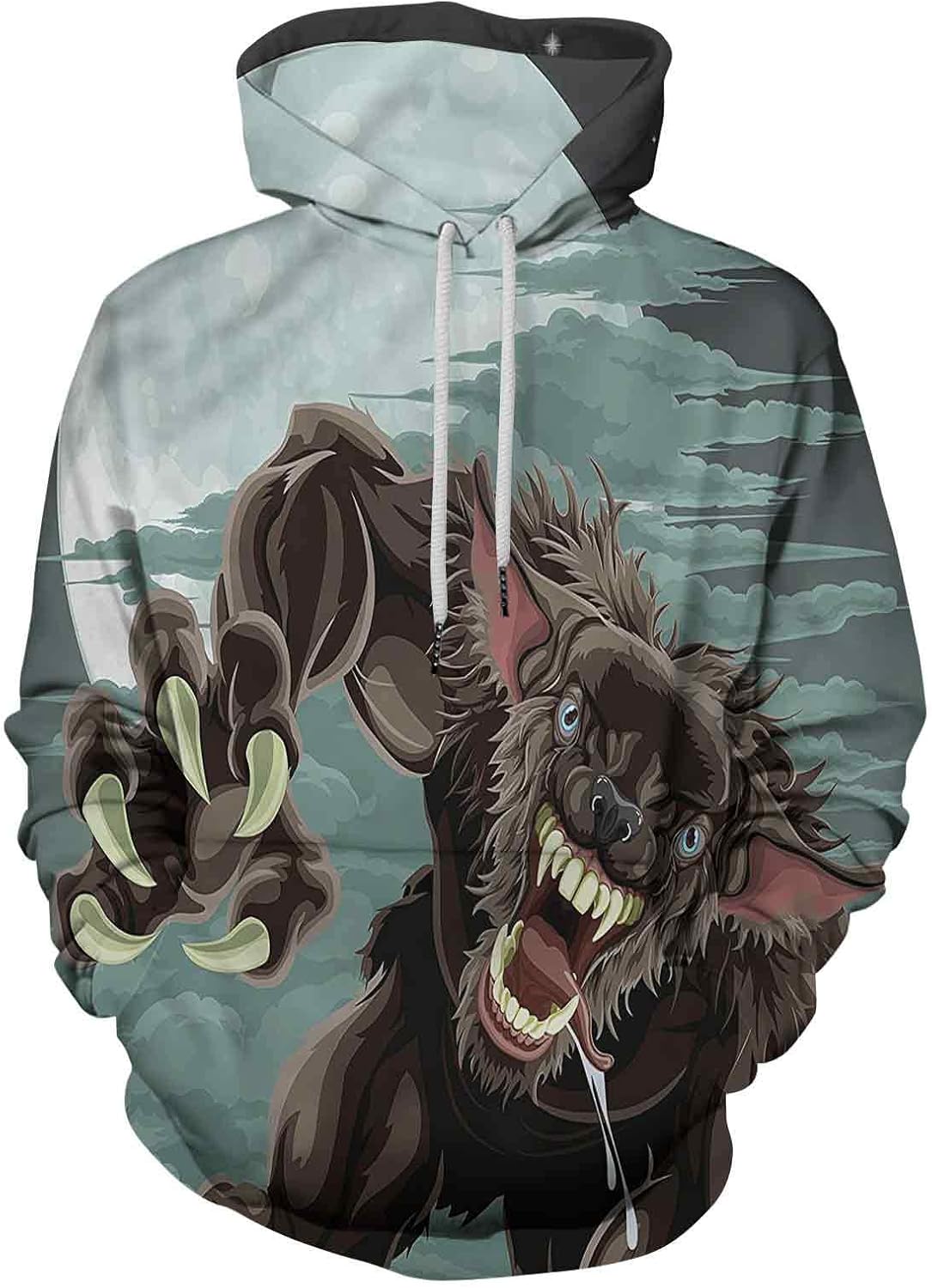 Lobo Con Ropa De Oveja Tradicional Sudadera Con Capucha En Lobo